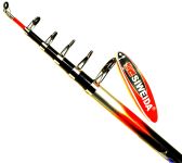 Спінінг Siweida King Kong - Телескопічний - З кільцями - Склопластик