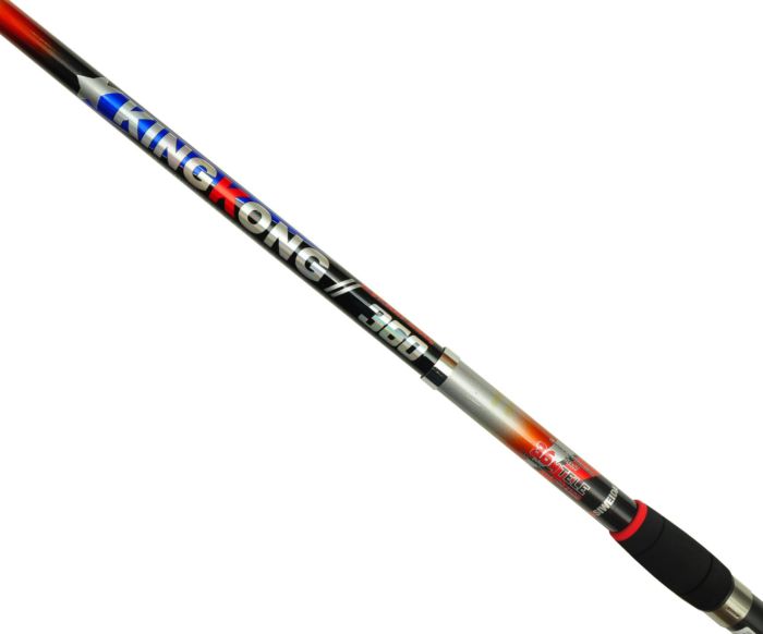 Спінінг Siweida King Kong - Телескопічний - З кільцями - Склопластик
