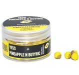 Бойли Carp Catchers Balance Hookbaits - Ø8 мм - Natural Fluoro Yellow&Natural YB - YESS&Pineapple N Butyric