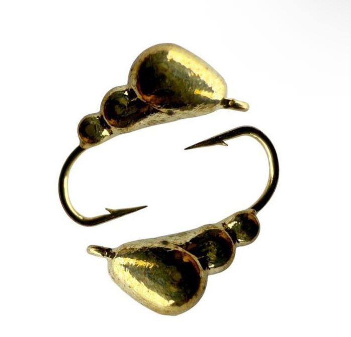 Мормишка Вольфрамова - Мураха №3 - 0.9 г - Прибалтика - Золото - 10 шт/уп