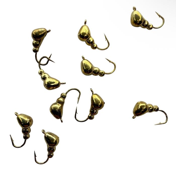 Мормишка Вольфрамова - Мураха №3 - 0.9 г - Прибалтика - Золото - 10 шт/уп