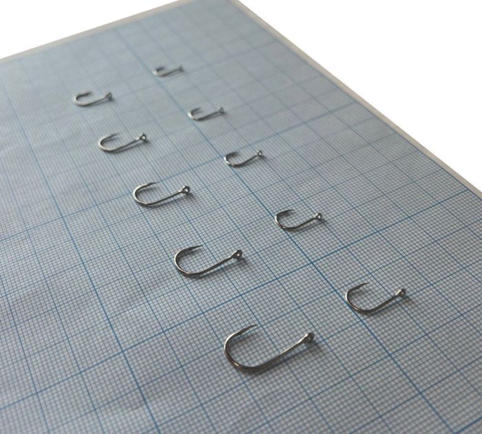 Набір гачків - Розміри 3-12 - 500 шт/уп - Білий