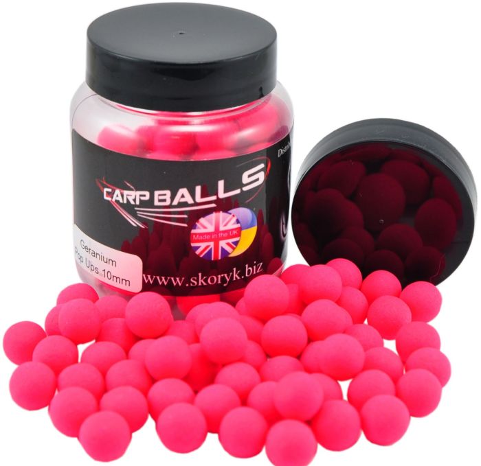 Бойли Carp Balls Pop Ups - 30 г - Плаваючі - Ø10 мм - Geranium (Герань)