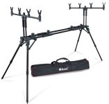 Підставка Rod Pod Anvi Harizon RPH4 Black - Алюміній - 8 кріплень - На 4 вудилища - Чорний