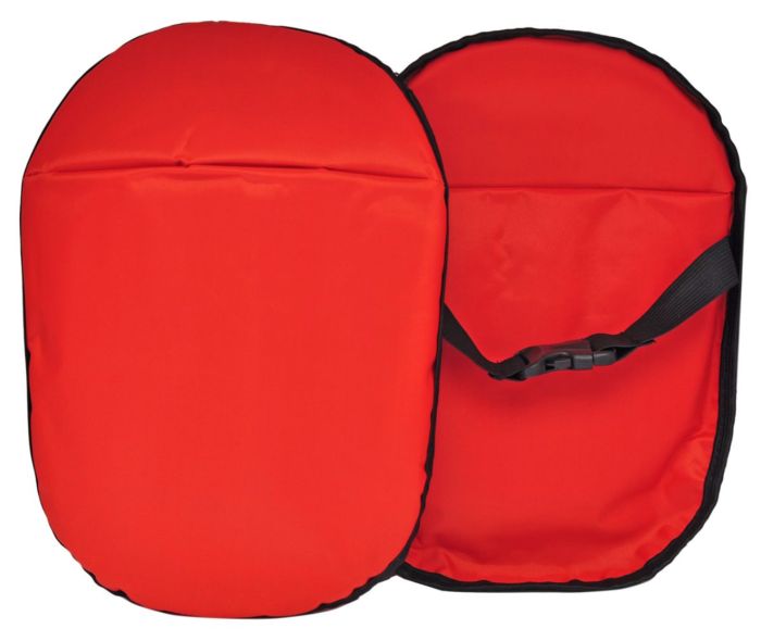 Наколінники зимові звичайні 35 см - помаранчеві