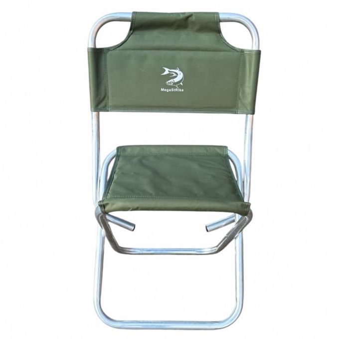 Стілець зі спинкою Megastrike - SH9-3-19 - Посилений - Зелений - 35х35х82 см