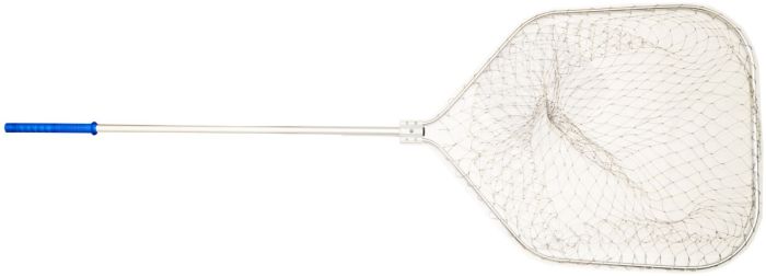 Підсак алюмінієвий Ø70 см квадратний з ручкою 180 см