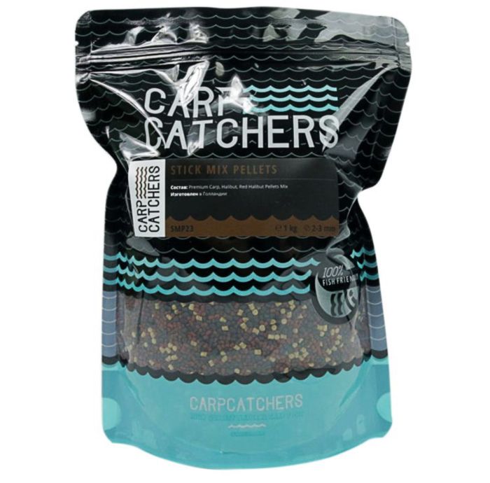Пеллетс Carp Catchers Stick Mix Pellets - 2-3 мм - Для ПВА-стиків - 1 кг