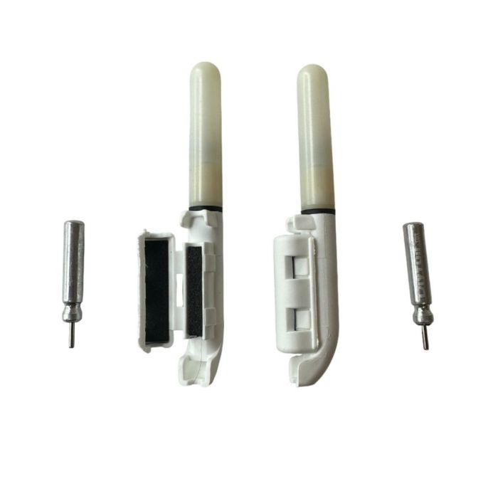 Сигналізатор клювання для фідера - З датчиком клювання - Світловий - 6 см - Живлення 2 батарейки - 2 шт/уп