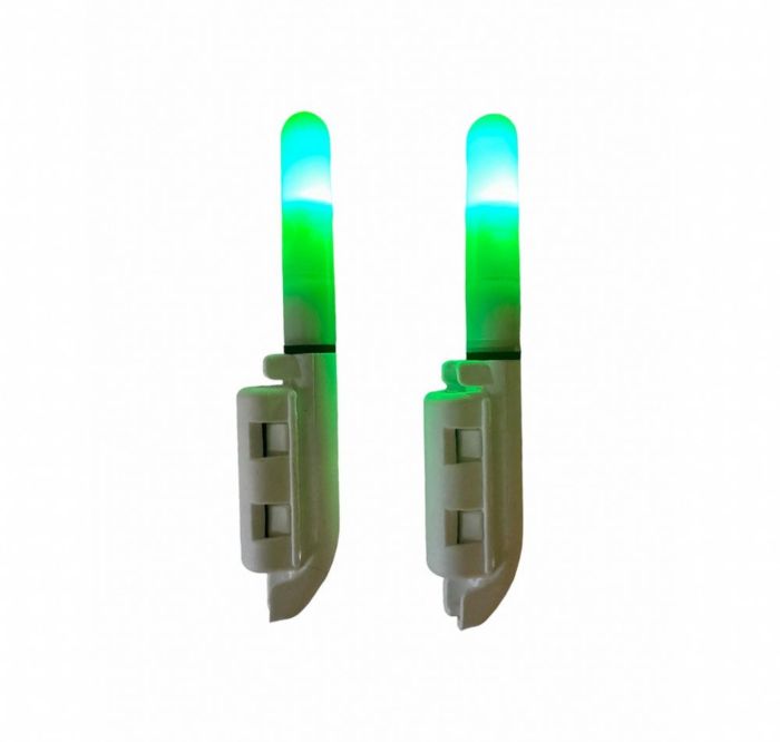 Сигналізатор клювання для фідера - З датчиком клювання - Світловий - 6 см - Живлення 2 батарейки - 2 шт/уп