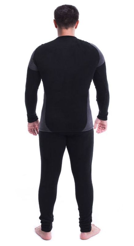 Термобілизна Термопроф - Carpe Diem Coral Fleece - Чорно-зелений