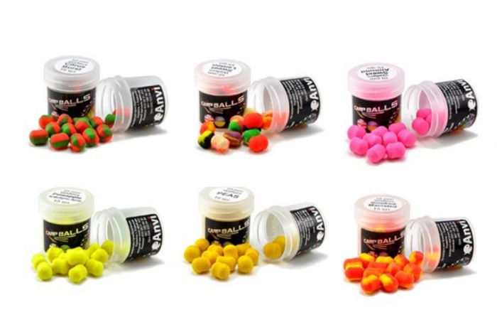 Бойли Carp Balls Wafters - Нейтральна плавучість - Ø10 мм - 15 шт/уп - Sweetcorn (Солодка кукурудза)