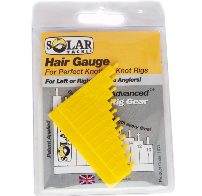Вимірювач волосся Solar Hair Gauge Tool - Жовтий