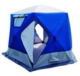 Палатка-куб для зимової риболовлі Mircamping 2020 - Тришарова - З підлогою - Мобільна лазня