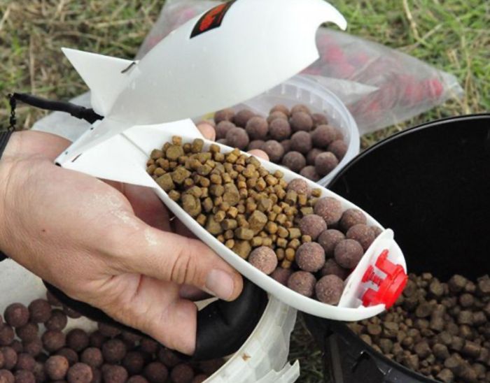 Spomb Репліка (спомб, ракета для підгодовування) - LARGE - Китай - Білий