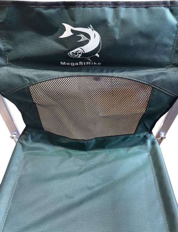 Крісло розкладне Megastrike - Посилене - SH9-3-13 - Зелений - 50х63х93 см