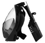 Маска для плавання - Повнолицева - M2068/S1 - Розмір S/M - Чорний