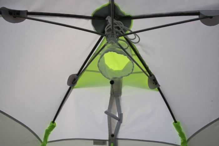 Палатка зимова Лотос «LOTOS 2» - 2-х місний - 240х230х150 - Зелений