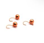 Мормишка Вольфрам Куля Гранена - Мідь - 10 шт./уп