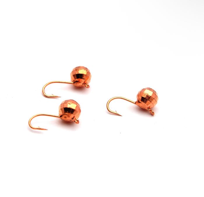 Мормишка Вольфрам Куля Гранена - Мідь - 10 шт./уп