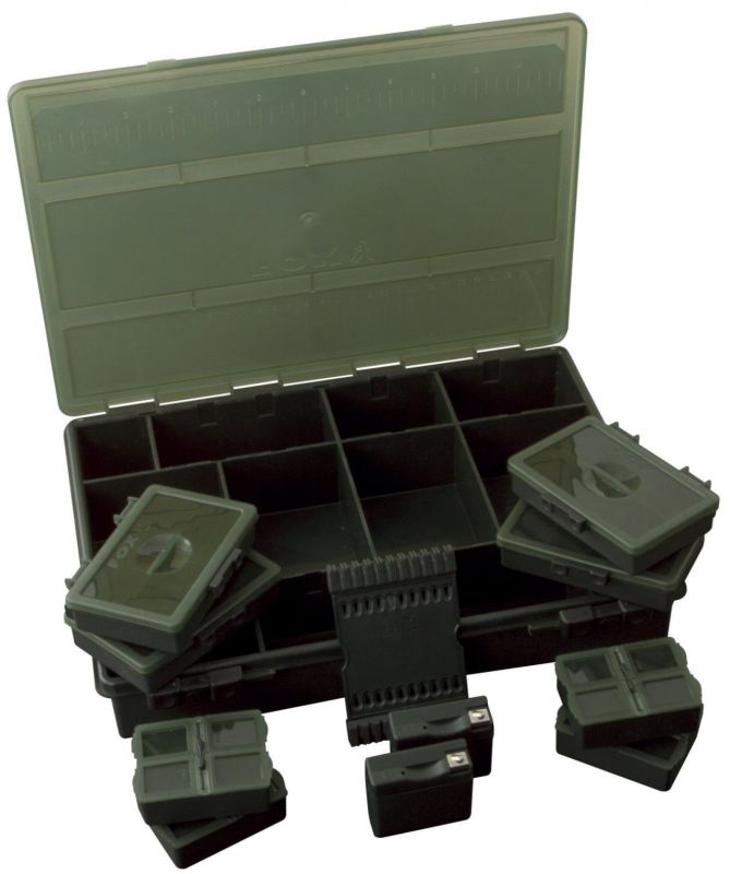 Коробки Fox F Box - Набір коробок Royale - Large - Пластик - Зелений