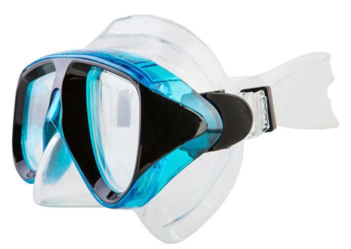 Маска та трубка Dolvor M213-1+SN52P - Комплект - Блакитний