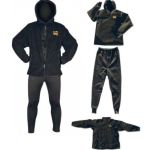 Термобілизна Sea Fox - Black Warm Suit - Фліс