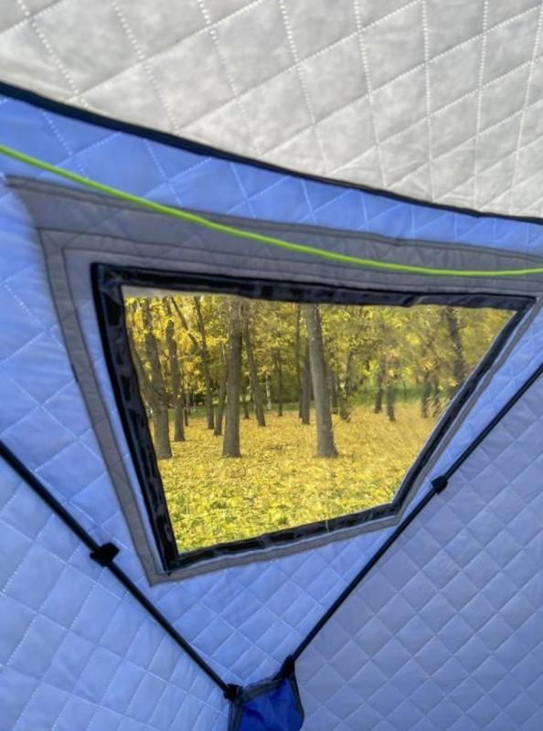 Палатка-куб зимовий тришаровий Mircamping 2020 - Мобільна лазня - Без підлоги