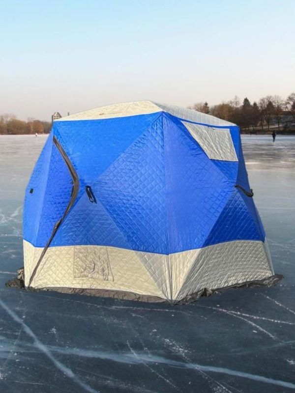 Палатка-куб зимовий тришаровий Mircamping 2020 - Мобільна лазня - Без підлоги