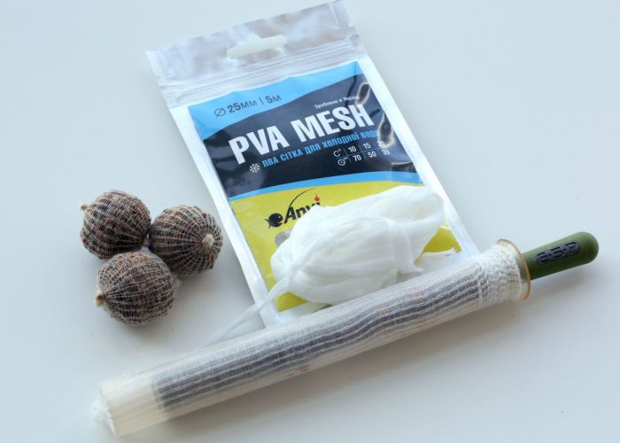 ПВА сітка Anvi PVA Mesh - Швидкорозчинна - Для холодної води - Ø25 мм