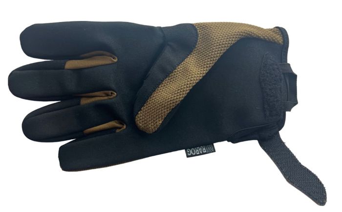 Рукавички тактичні ЗСУ - Вид 1 - Коричнево-чорні