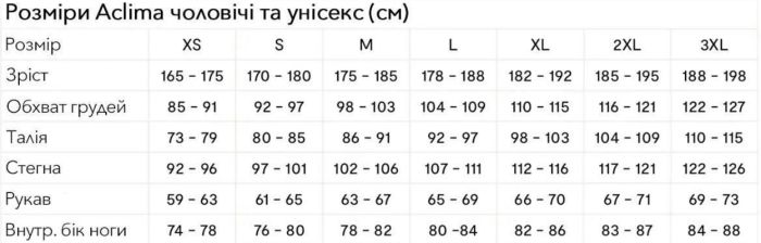 Термоштани чоловічі Aclima LightWool Longs Man Jet - Black L розмір
