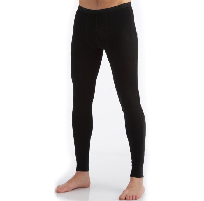 Термоштани чоловічі Aclima LightWool Longs Man Jet - Black L розмір