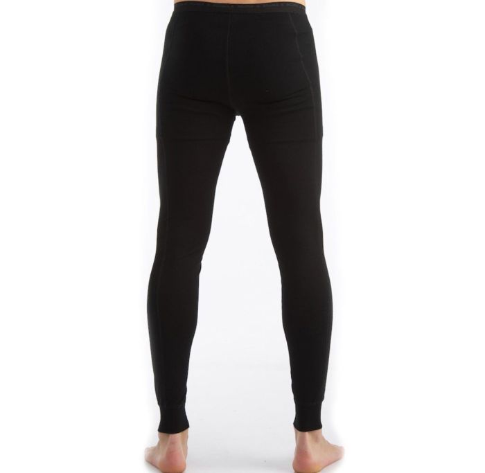 Термоштани чоловічі Aclima LightWool Longs Man Jet - Black L розмір