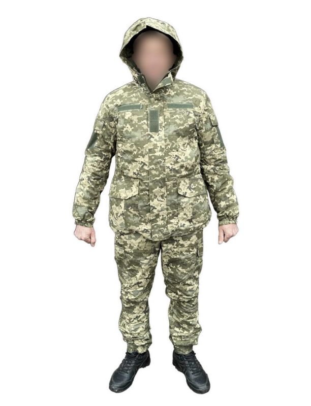 Костюм зимовий Гірка - Куртка+штани - Підкладка фліс - Піксель