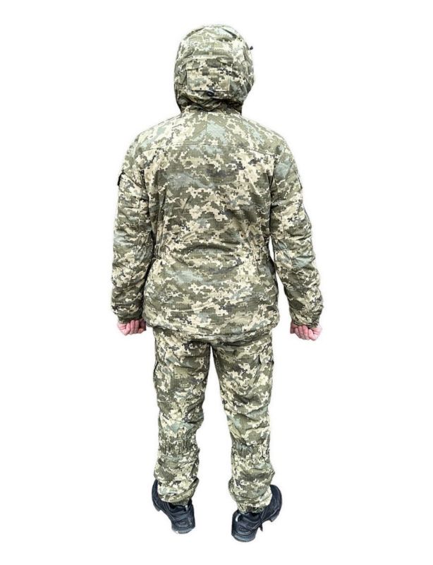 Костюм зимовий Гірка - Куртка+штани - Підкладка фліс - Піксель