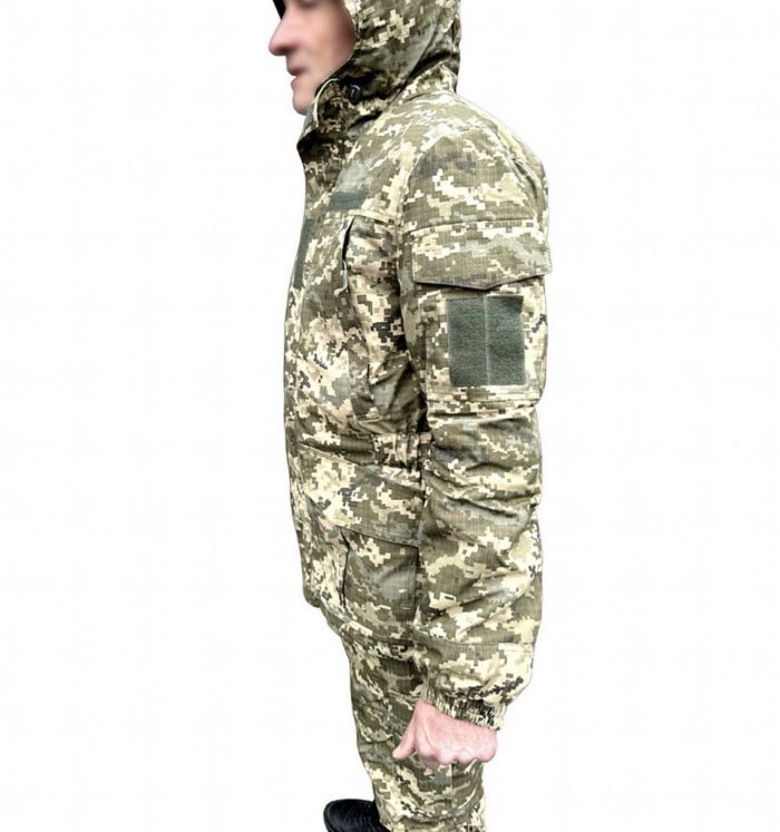 Костюм зимовий Гірка - Куртка+штани - Підкладка фліс - Піксель