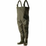 Напівкомбінезон для риболовлі, вейдерси Nordman 15 ПВХ + Вінітол - Оліва