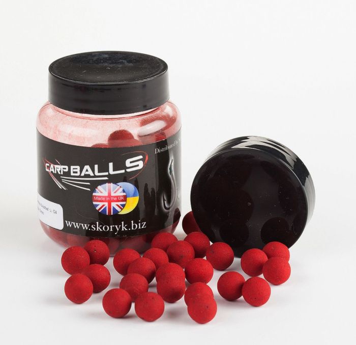 Бойли Carp Balls Wafters - Нейтральна плавучість - Ø10 мм - Hot Demon+Asafoetida Oil (Аромат м'яса та перцю з маслом Асафетиди)