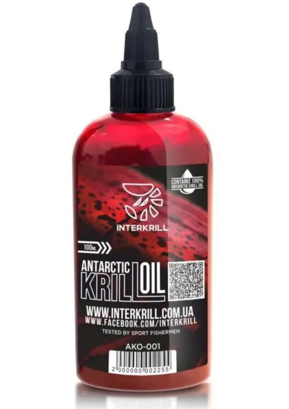Крилева олія Interkrill 100% - KRILL OIL - 100 мл