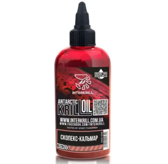 Крильова олія Interkrill - Скопекс-Кальмар - 100 мл