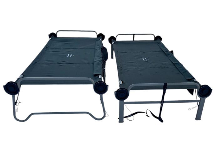 Ліжко туристичне складне універсальне Arm-O-Bunk - Двоярусне - 3в1 з органайзерами - З чохлом