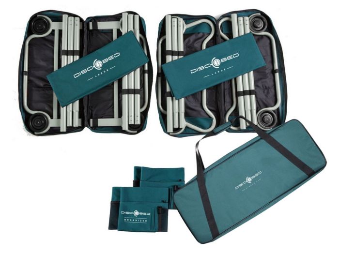 Ліжко туристичне складне універсальне Arm-O-Bunk - Двоярусне - 3в1 з органайзерами - З чохлом