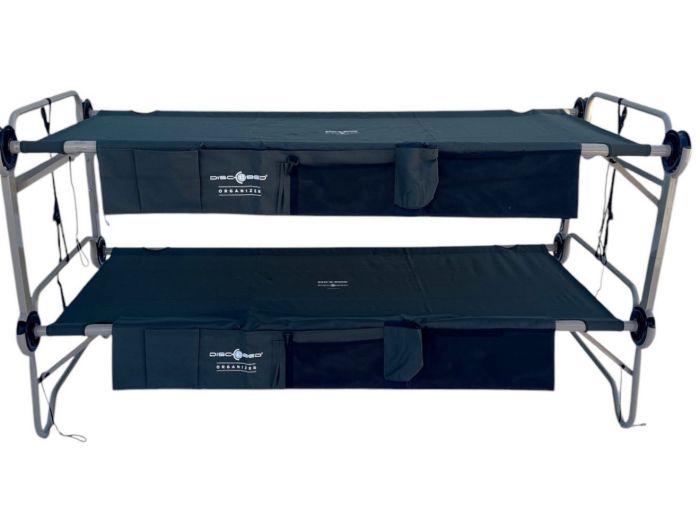 Ліжко туристичне складне універсальне Arm-O-Bunk - Двоярусне - 3в1 з органайзерами - З чохлом