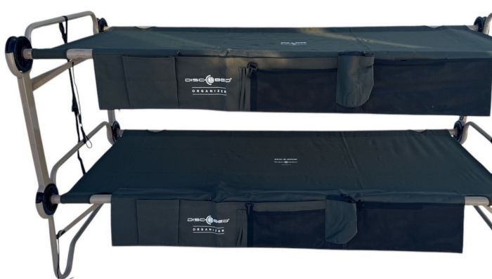 Ліжко туристичне складне універсальне Arm-O-Bunk - Двоярусне - 3в1 з органайзерами - З чохлом