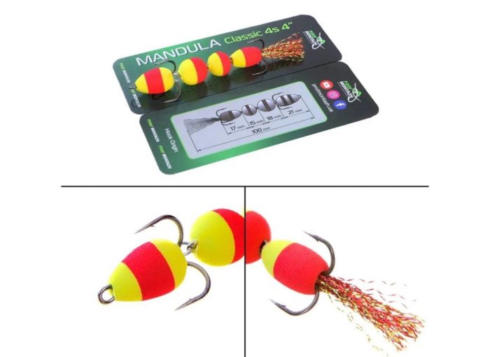 Мандула Classic 4S 4 сегменти 4" 100 мм - ПрофМонтаж - #910