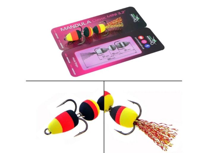 Мандула Classic Mini 3 сегменти 3,2" 80 мм - ПрофМонтаж - #903