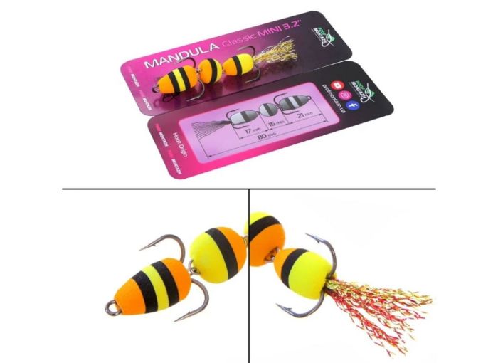 Мандула Classic Mini 3 сегменти 3,2" 80 мм - ПрофМонтаж - #905