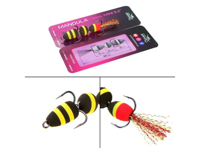 Мандула Classic Mini 3 сегменти 3,2" 80 мм - ПрофМонтаж - #908