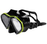 Маска та трубка Dolvor M289P+SN09P - Комплект - Жовтий з чорним